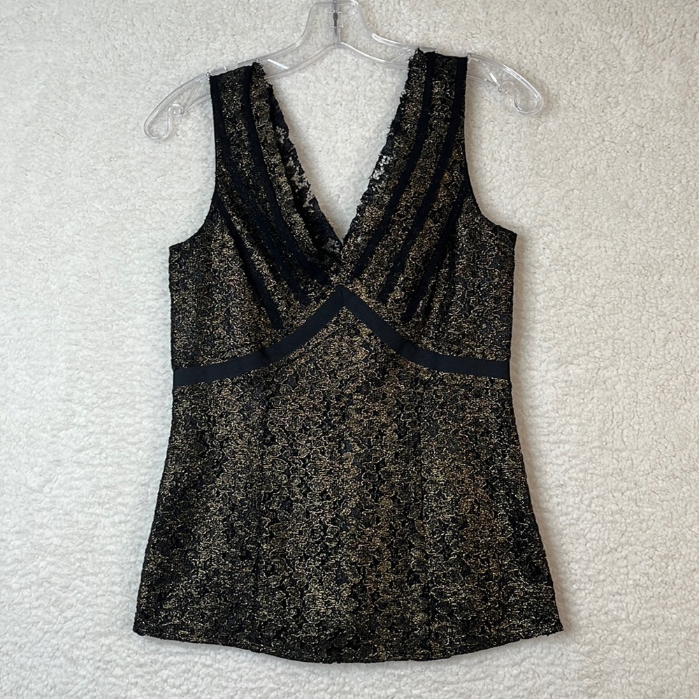Saks Fifth Avenue Womens Sleeveless Top SIZE XS Extra Small